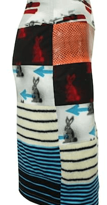 PRADA Rabbit Print Skirt