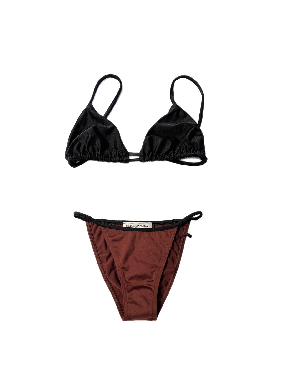 D&G brown / black bikini